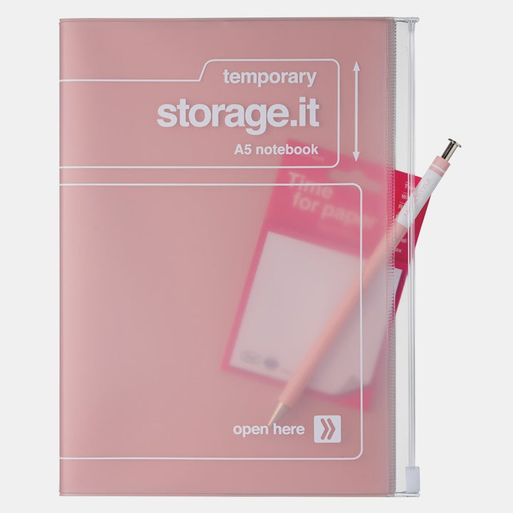 Mark's - Storage.it Notebook | Dotted and lined | Pink