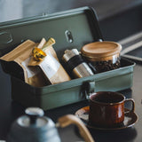 TOYO STEEL ST-320 Trunk Shape Toolbox Caja de Herramientas y Almacenaje | Blue Gray