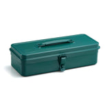 TOYO STEEL ST-320 Trunk Shape Toolbox Tool and Storage Box | Antique Green