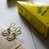 Tools to liveby - Wire Clip - Clips pequeños tipo pinza | Dorado