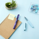 Sailor – TUZU Adjust Fountain Pen - Pluma Estilográfica, convertidor y cartucho | Gray  - Plumín (M)