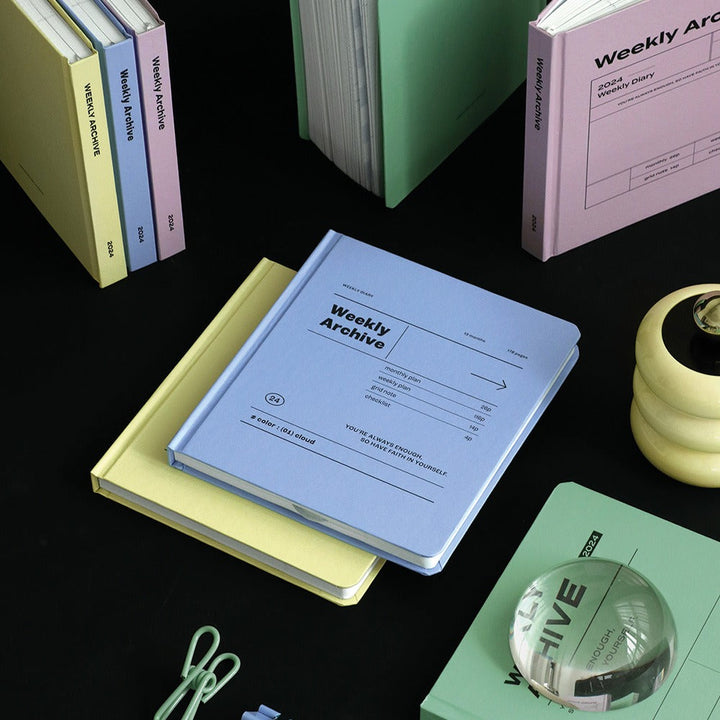 Iconic - Weekly Archive Diary 2024 | Agenda Semanal | Dic 23 a Dic 24 | Grove