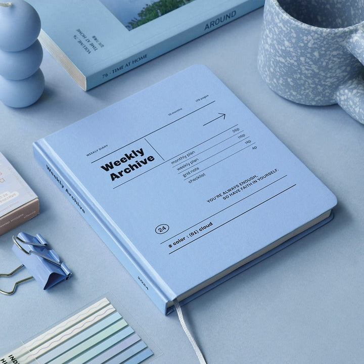 Iconic - Weekly Archive Diary 2024 | Agenda Semanal | Dic 23 a Dic 24 | Sorbet