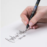 Tombow - Fudenosuke Soft Tip Single | Black Ink