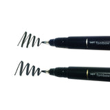 Tombow - Fudenosuke Soft Tip Single | Black Ink