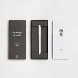 Ystudio - Pluma Resin - Fountain Pen | Blanco