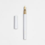 Ystudio - Pluma Resin - Fountain Pen | Blanco