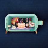 Alljoy Design - Tarjeta 3D Message in a Bottle | Pastel