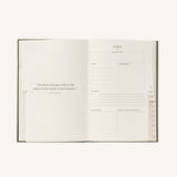 Kokonote - 2025 Annual Planner | 12-Month Weekly | A5 | Classy Pesto