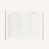 Kokonote - 2025 Annual Planner | 12-Month Weekly | A5 | Classy Cocoa