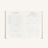 Kokonote - 2025 Annual Planner | 12-Month Weekly | A5 | Classy Cocoa