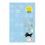 Kokuyo - JIBUN TECHO 2026 Days A5 Slim | Agenda Día Página | Sou Sou Blue