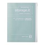 Mark's - Agenda Semanal Storage.it A5 | Sept 2024 - Dic 2025 | Mint