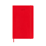 Moleskine - Diary Classic 2025 Large A5 Daily, Soft Cover | Jan - Dec 25 | Red