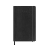 Moleskine - Agenda Classic 2025 Large A5 Semanal, tapa blanda | Ene - Dic 25 | Negra