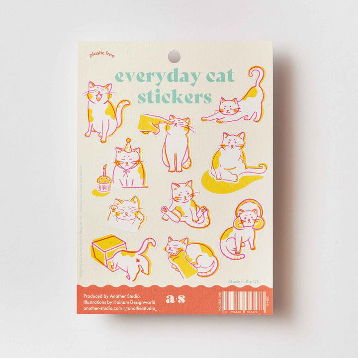 another studio - Everyday Cat Sticker Sheet