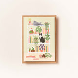 another studio - Greeting card | Cat shelf Double trouble