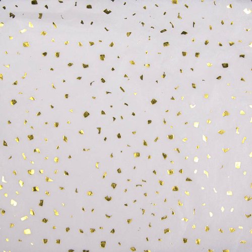 ARTEBENE -  Papel de seda 50x76 | Blanco y dorado