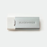 Blackwing - Soft Handheld Eraser + Holder - Eraser and metal support | Grey