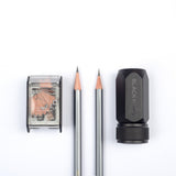 Blackwing - One Step Long Point Pencil Sharpener | Grey | Metal