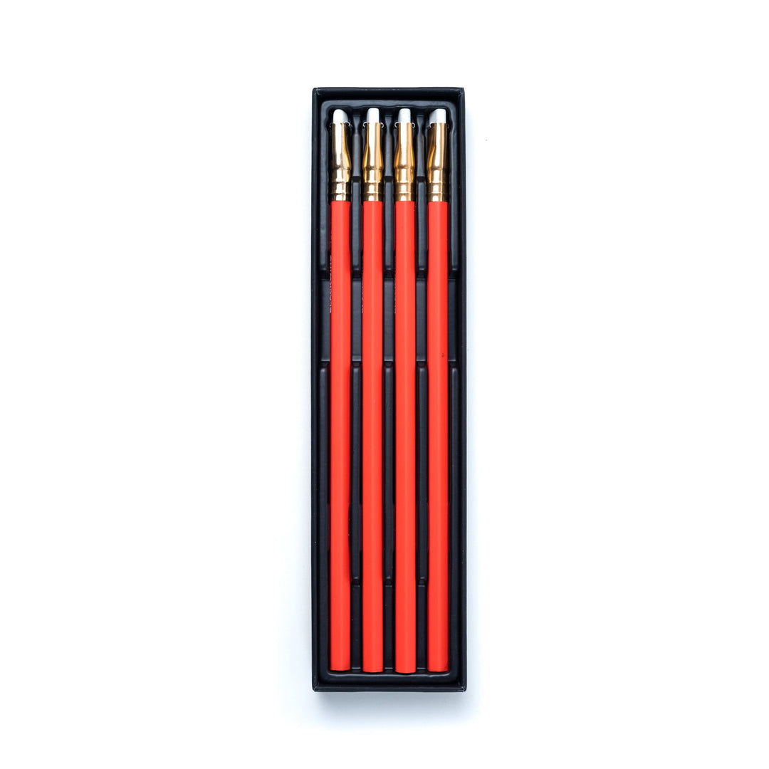 Blackwing - Red | Caja de 4 Lápices de color rojo