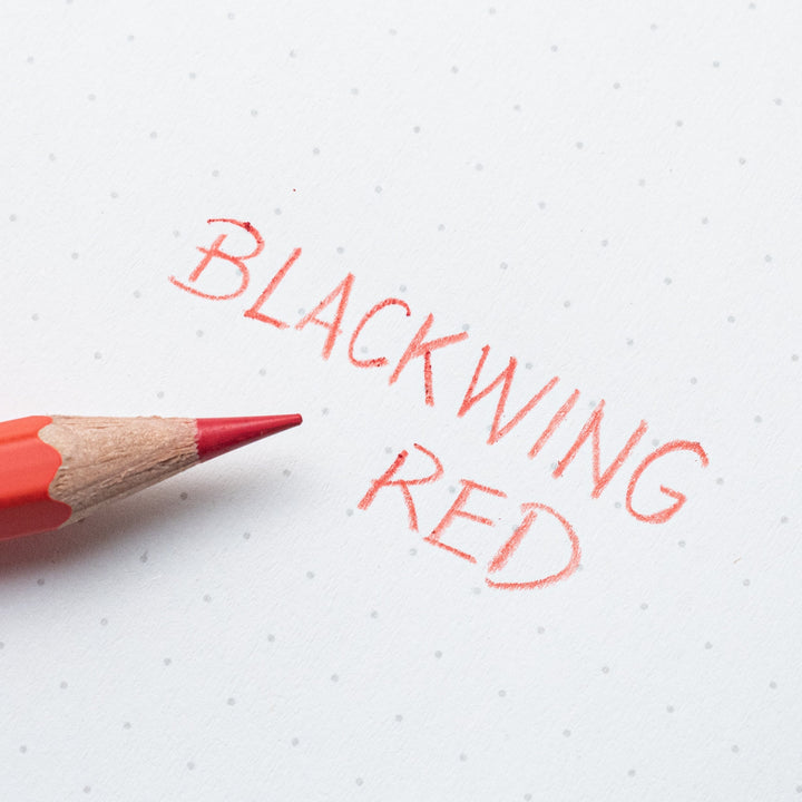 Blackwing - Red | Box of 4 red core pencils