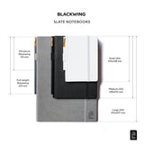 Blackwing - Small Slate Notebook A6 | Black