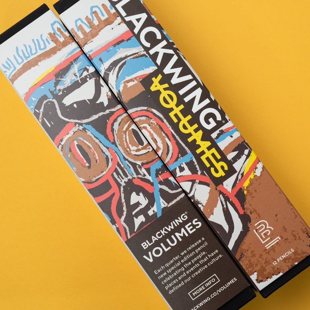Blackwing - Volume 57 Jean-Michel Basquiat Edición Limitada | Caja de 12 Lápices