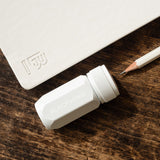 Blackwing - One Step Long Point Pencil Sharpener | White | Metal