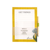 ARTEBENE - A6 Notepad | Yellow Get things Done