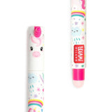 Legami -Erasable gel pen | Unicorn | Pink ink