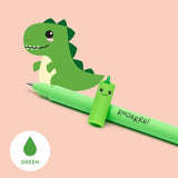 Legami - Bolígrafo de Gel Borrable | Dino | Tinta Verde