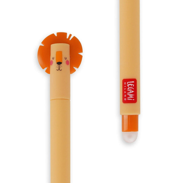 Legami -Erasable gel pen | LION | Orange ink