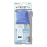 Midori - Book Band Mesh Pencase | Blue