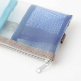 Midori - Book Band Mesh Pencase | Blue