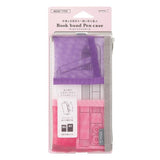 Midori - Book Band Mesh Pencase Estuche Lápices | Pink