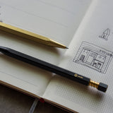 Ystudio- Classic Revolve Brassing - Ballpoint Pen (Spring) Brass