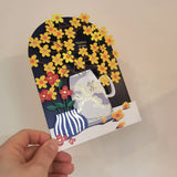 Alljoy Design - Tarjeta de Felicitación Original Paper cut |  AL263