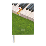 Hobonichi - Agenda Hobonichi Techo 2026 HON A5 | Inglés - Día Página - Enero a Diciembre | Hiroko Kubota: Waiting on the Chord