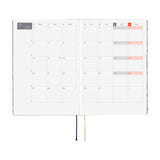 Hobonichi - Agenda Hobonichi Techo 2026 HON A5 | Inglés - Día Página - Enero a Diciembre | Liberty Fabrics: Sasha Kiora