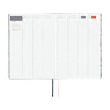 Hobonichi - Agenda Hobonichi Techo 2026 HON A5 | Inglés - Día Página - Enero a Diciembre | Liberty Fabrics: Sasha Kiora