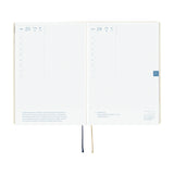 Hobonichi - Agenda Hobonichi Techo 2026 HON A5 | Inglés - Día Página - Enero a Diciembre | Slash (Ivory)