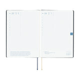 Hobonichi - Agenda Hobonichi Techo 2026 HON A5 | Inglés - Día Página - Enero a Diciembre | Slash (Navy)