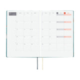 Hobonichi - Agenda Hobonichi Techo 2026 HON A5 | Inglés - Día Página - Enero a Diciembre | Bow & Tie: In the Forest