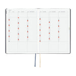 Hobonichi - Agenda HON 2027 A5 en inglés | Slash (Navy) · detalle 8