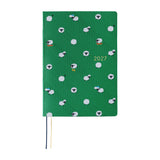 Hobonichi - Agenda HON 2027 A5 en inglés | Bow & Tie: Sheep Sheep Sheep