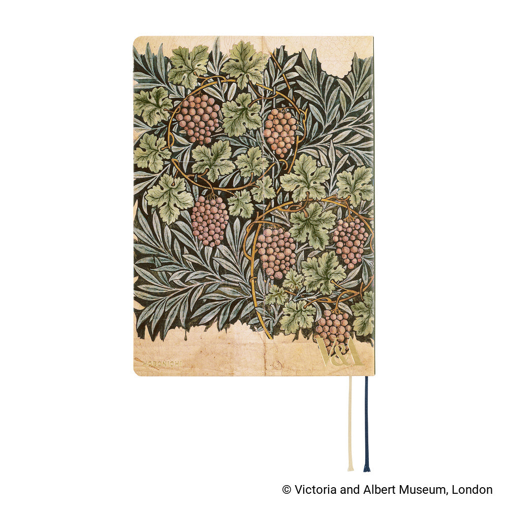 Hobonichi - Agenda HON 2027 A5 en inglés | V&A Series: Vine · detalle 2
