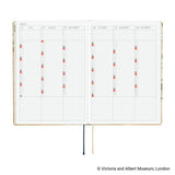 Hobonichi - Agenda HON 2027 A5 en inglés | V&A Series: Vine · detalle 8