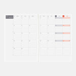 Hobonichi - Agenda Techo 2027 Cousin Book A5 en inglés | Hobonichi Techo 2027 English Cousin Book [A5 size/Daily/Jan…