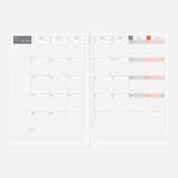 Hobonichi - Agenda Techo 2027 Cousin Book A5 en inglés | Hobonichi Techo 2027 English Cousin Book [A5 size/Daily/Jan…